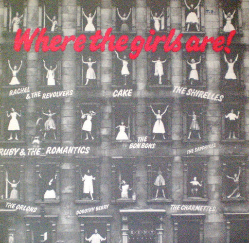 Various – Where The Girls Are! LP vinyl record, image 1 of 4