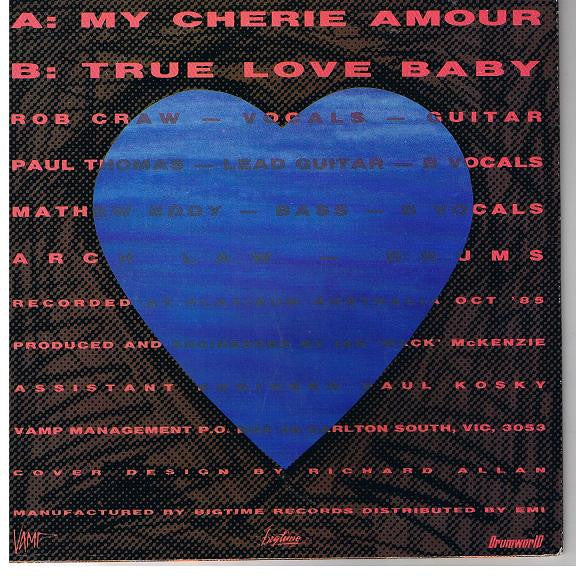 Huxton Creepers – My Cheri Amour 7" vinyl record, image 2 of 4