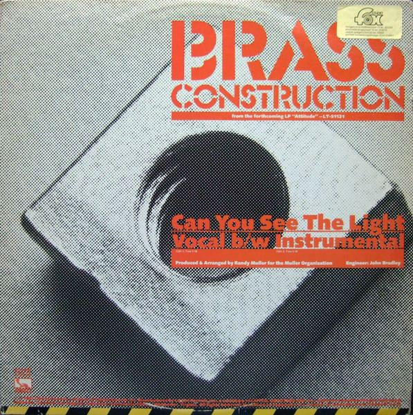 Brass Construction – Can You See The Light 12" vinyl record, image 2 of 3
