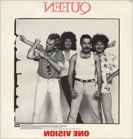 Queen – One Vision 12" vinyl record, image 2 of 4