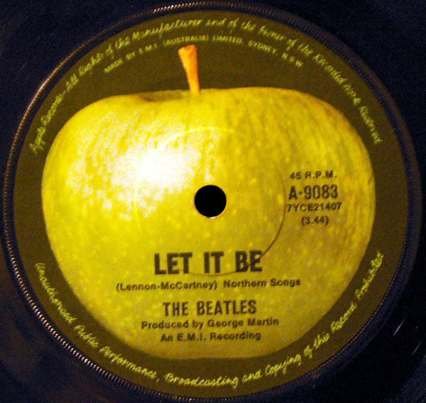 The Beatles – Let It Be 7" vinyl record, image 3 of 4