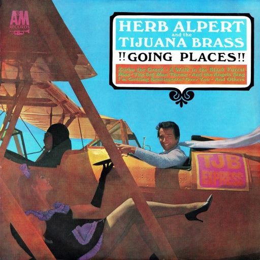 Herb Alpert & The Tijuana Brass – !!Going Places!! LP vinyl record, image 1 of 3