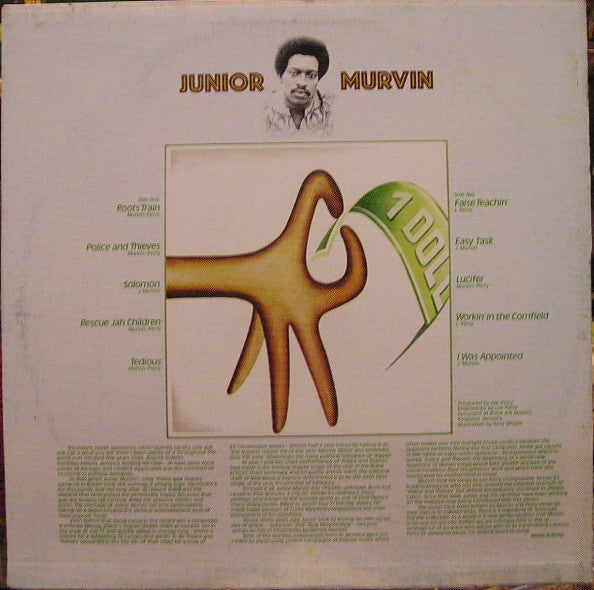 Junior Murvin – Police & Thieves LP vinyl record, image 2 of 3