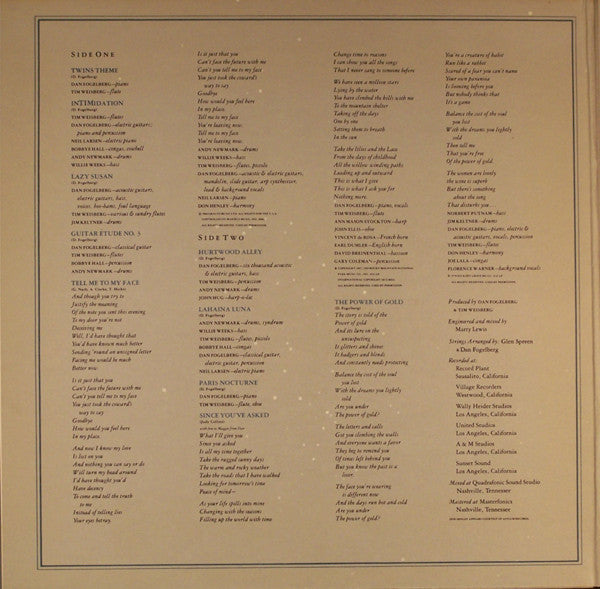 Dan Fogelberg, Tim Weisberg – Twin Sons Of Different Mothers LP vinyl record, image 2 of 6