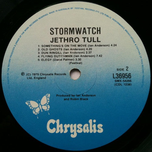 Jethro Tull – Stormwatch LP vinyl record, image 6 of 6