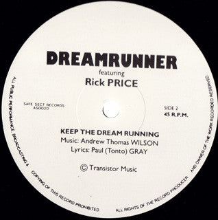 Dreamrunner – Out Loving Out Living Out Lasting 12" vinyl record, image 3 of 5