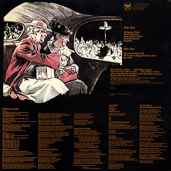 Dead Kennedys – In God We Trust, Inc. 12" vinyl record, image 2 of 4