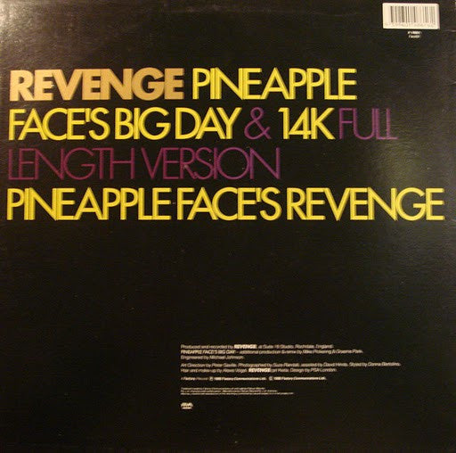 Revenge – Pineapple Face 12" vinyl record, image 2 of 4