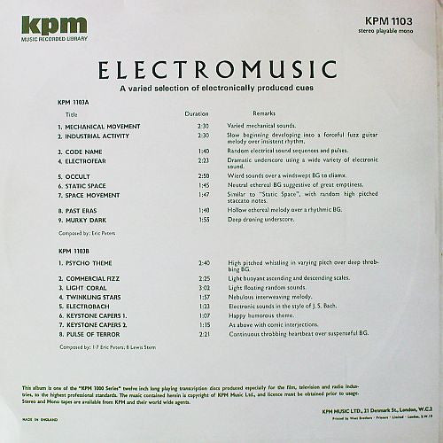 Eric Peters – Electromusic LP vinyl record, image 2 of 4