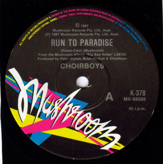 Choirboys – Run To Paradise