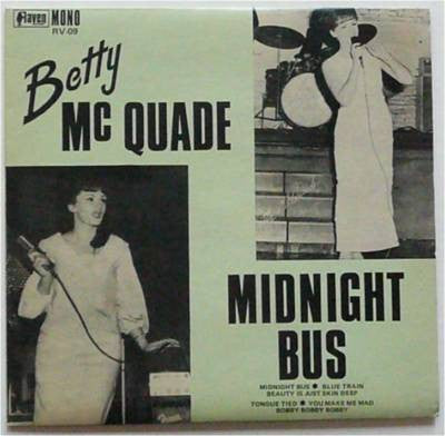 Betty McQuade – Midnight Bus 7" vinyl record, image 1 of 5