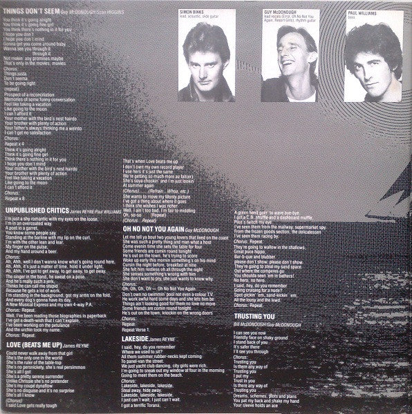 Australian Crawl – Sirocco LP vinyl record, image 2 of 6