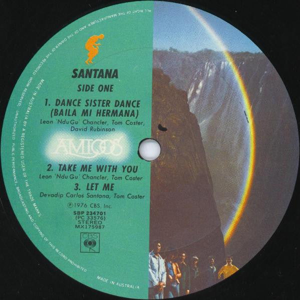 Santana – Amigos LP vinyl record, image 2 of 6