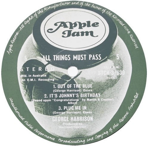 George Harrison – All Things Must Pass (3xLP) LP vinyl record, image 7 of 10