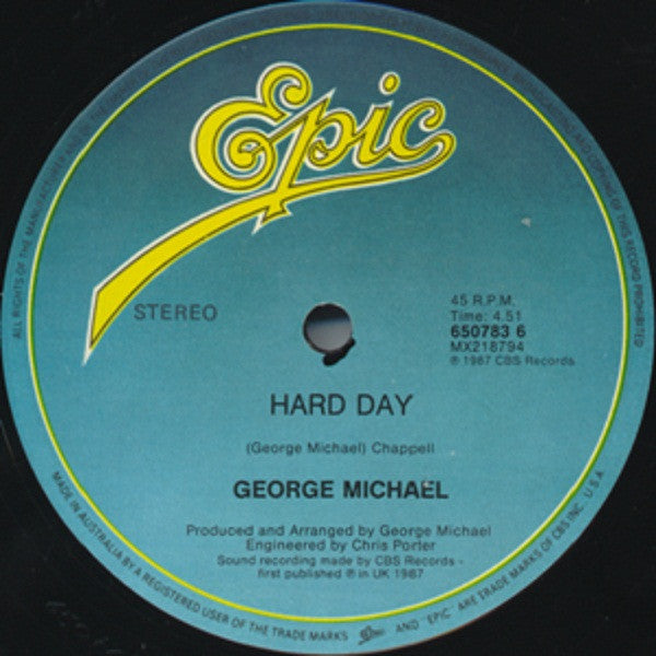George Michael – I Want Your Sex 12" vinyl record, image 4 of 4