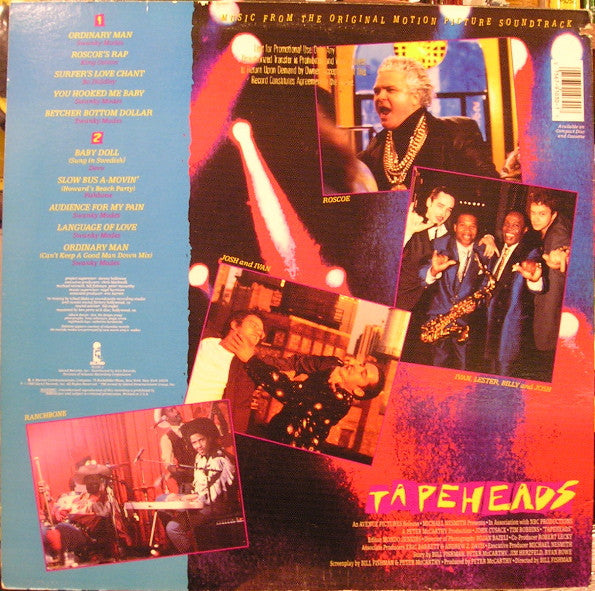 Various – Tapeheads Presents Swanky Modes: Original Motion Picture Soundtrack LP vinyl record, image 2 of 3