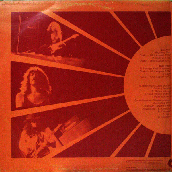 Deep Purple – Made In Japan (2xLP) LP vinyl record, image 2 of 9