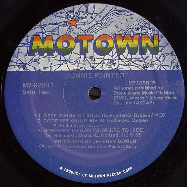 Bonnie Pointer – Bonnie Pointer LP vinyl record, image 4 of 6