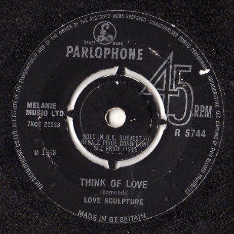 Love Sculpture – Sabre Dance 7" vinyl record, image 2 of 2