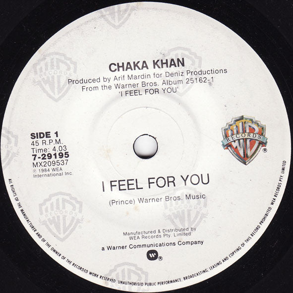 Chaka Khan – I Feel For You