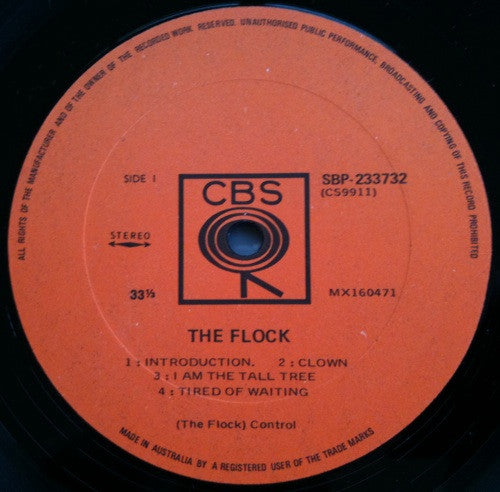The Flock – The Flock LP vinyl record, image 3 of 4