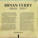 Bryan Ferry – Extended Play 7" vinyl record, image 2 of 3