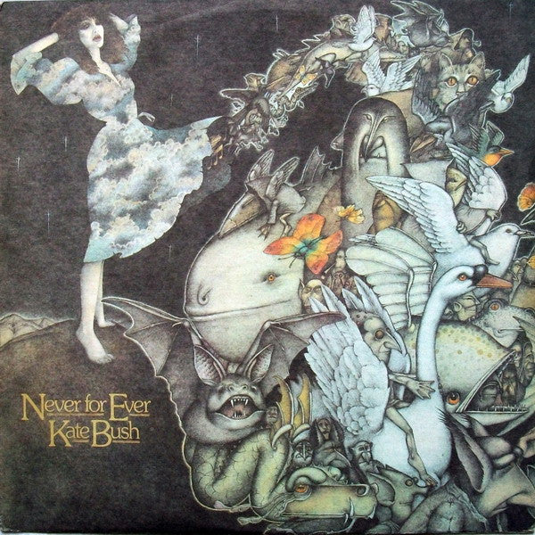 Kate Bush – Never For Ever LP vinyl record, image 1 of 8