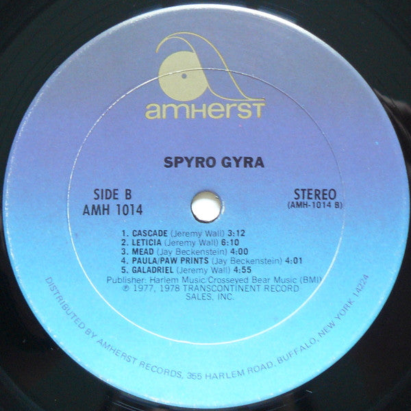 Spyro Gyra – Spyro Gyra LP vinyl record, image 4 of 4