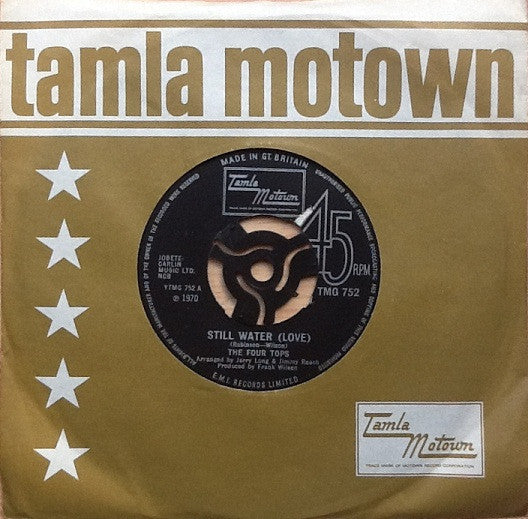 Four Tops – Still Water 7" vinyl record, image 3 of 3