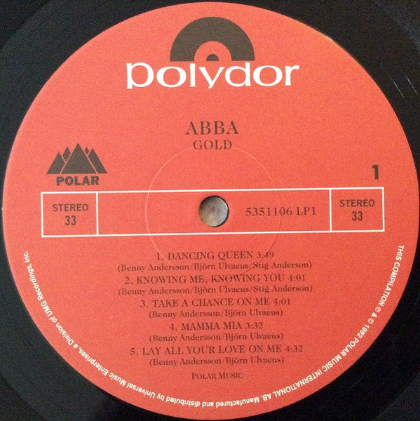 ABBA – Gold (Greatest Hits) (2xLP) LP vinyl record, image 3 of 10