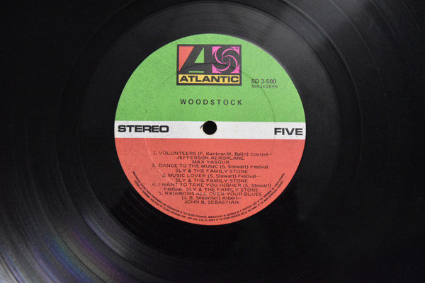 Various – Woodstock - Music From The Original Soundtrack And More (3xLP) LP vinyl record, image 9 of 10