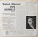 Pepe Jaramillo And His Latin-American Rhythm – Salud Mexico LP vinyl record, image 2 of 5