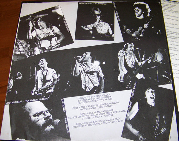 Jo Jo Zep and the Falcons – Screaming Targets LP vinyl record, image 6 of 6
