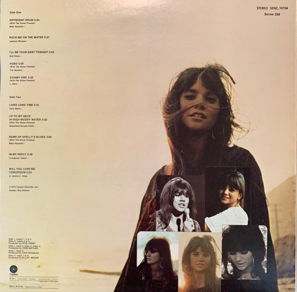 Linda Ronstadt – Different Drum LP vinyl record, image 2 of 4
