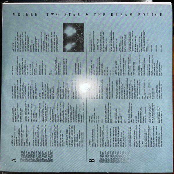 Mk.gee – Two Star & The Dream Police LP vinyl record, image 4 of 8