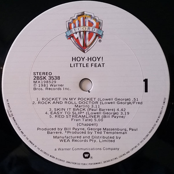 Little Feat – Hoy-Hoy! (2xLP) LP vinyl record, image 5 of 10
