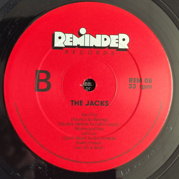 The Jacks – Make 'Em Cry LP vinyl record, image 4 of 6