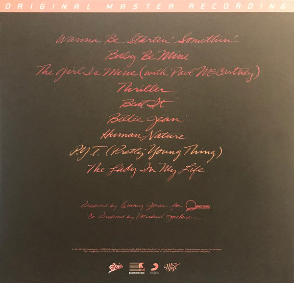 Michael Jackson – Thriller LP vinyl record, image 3 of 10