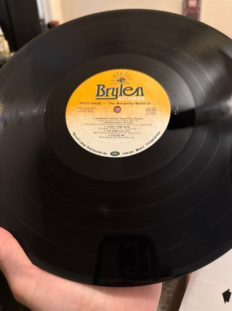 Patti Page – The Wonderful World Of 12" vinyl record, image 3 of 3