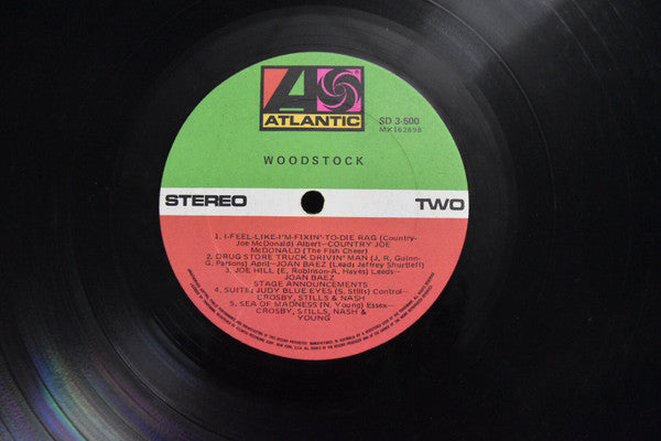 Various – Woodstock - Music From The Original Soundtrack And More (3xLP) LP vinyl record, image 6 of 10