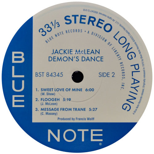 Jackie McLean – Demon's Dance LP vinyl record, image 6 of 7