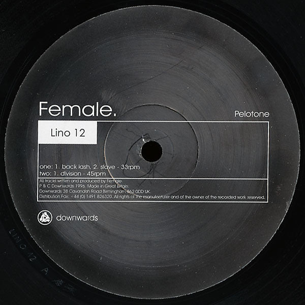 Female – Pelotone 12" vinyl record, image 1 of 2