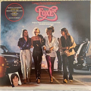 Giorgio Moroder, Various – Music From The Motion Picture "Foxes" (2xLP) LP vinyl record, image 1 of 9