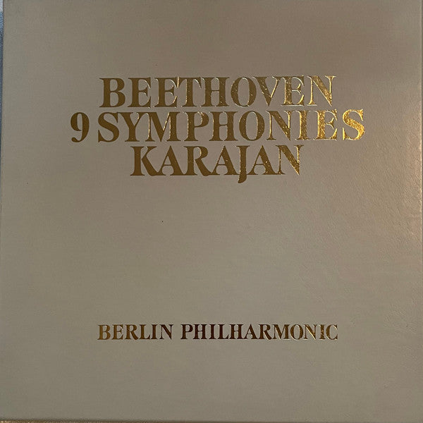 Herbert von Karajan, Berliner Philharmoniker, Ludwig van Beethoven – 9 Symphonies LP vinyl record, image 1 of 5