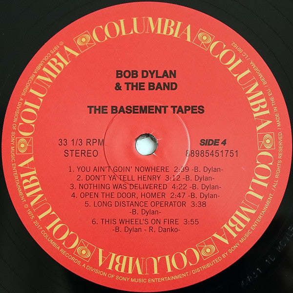 Bob Dylan, The Band – The Basement Tapes (2xLP) LP vinyl record, image 8 of 8