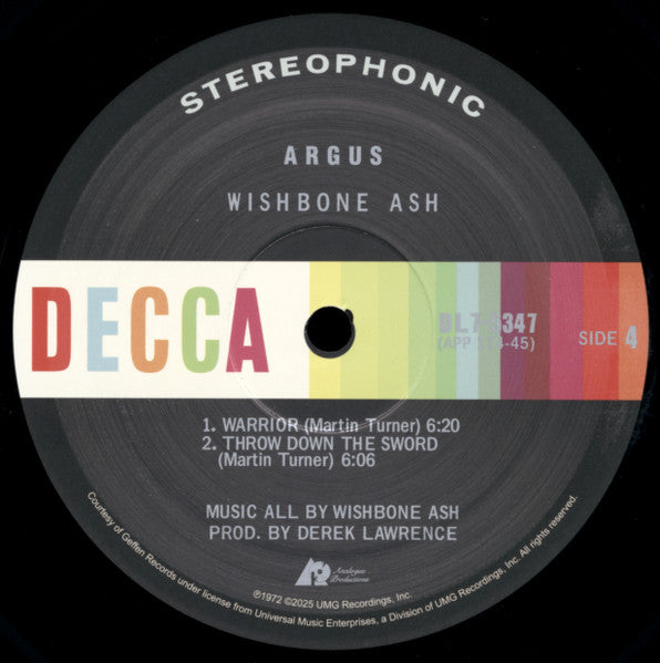Wishbone Ash – Argus (2x12") LP vinyl record, image 8 of 10