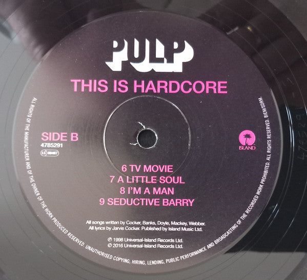 Pulp – This Is Hardcore (2xLP) LP vinyl record, image 7 of 10