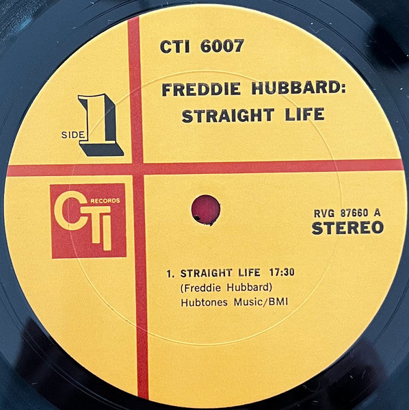 Freddie Hubbard – Straight Life LP vinyl record, image 4 of 5