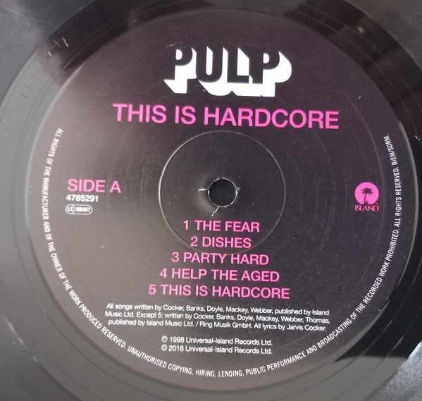 Pulp – This Is Hardcore (2xLP) LP vinyl record, image 6 of 10