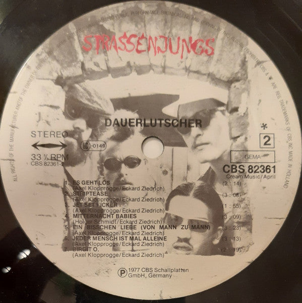 Strassenjungs – Dauerlutscher LP vinyl record, image 4 of 8